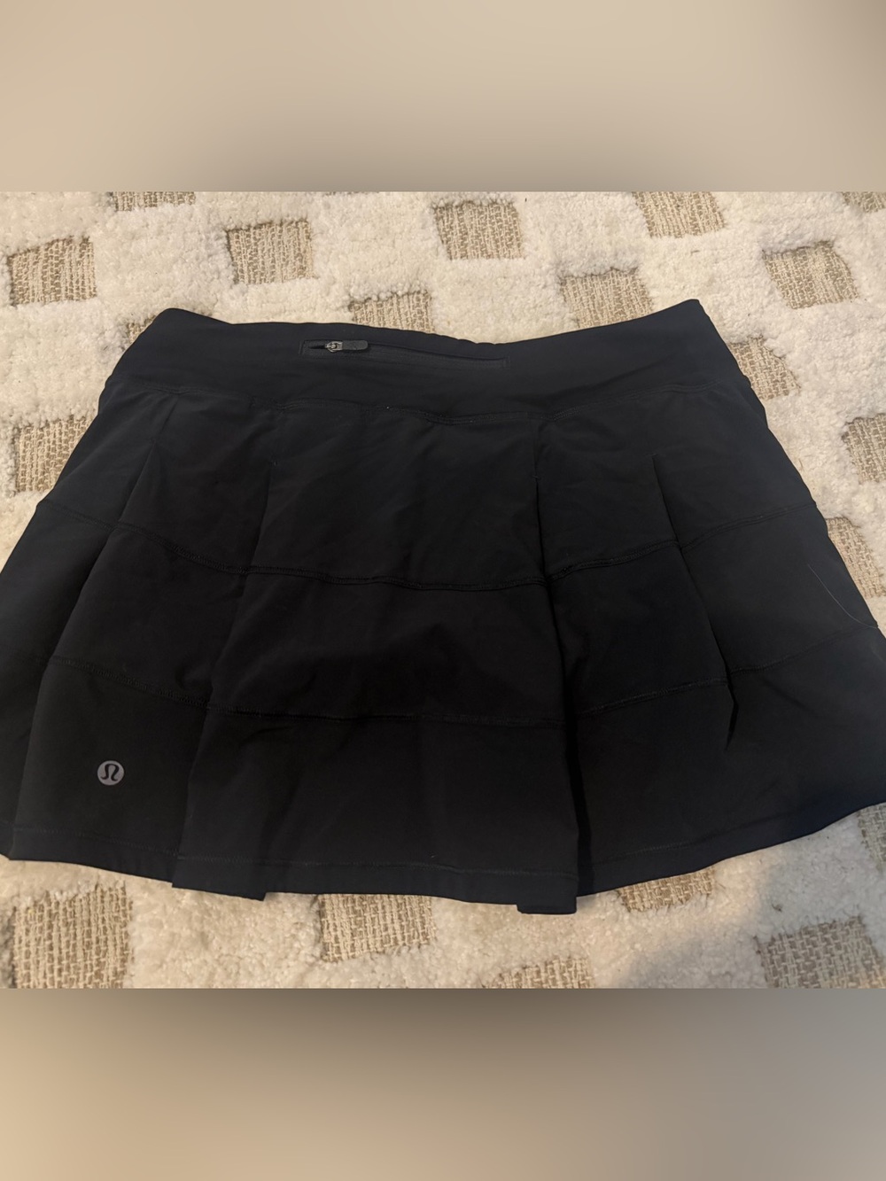 lululemon athletica Black Skater Tennis Skirt